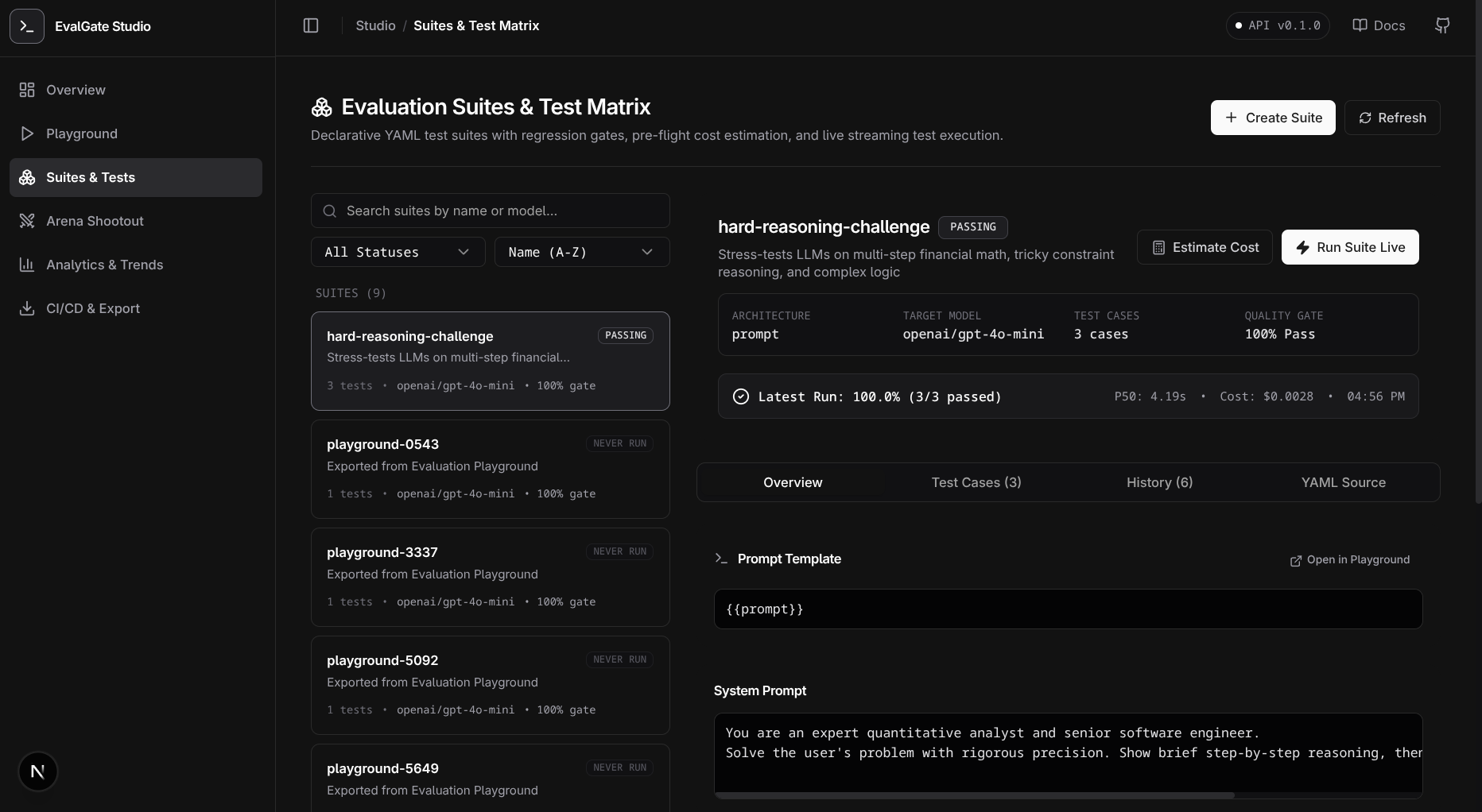 EvalGate project preview